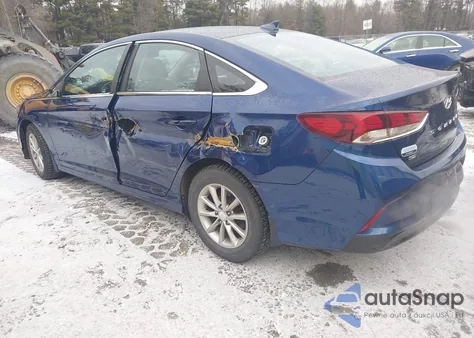2019 Hyundai Sonata Se z USA, uszkodzony, nr VIN 5NPE24AF0KH808963